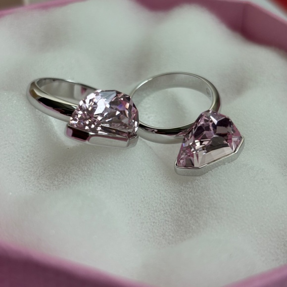 NWT Swarovski ring duo - Picture 9 of 15